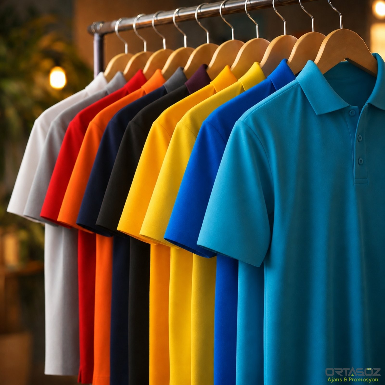 promosyon 2. Kalite Polo Yaka Tişört