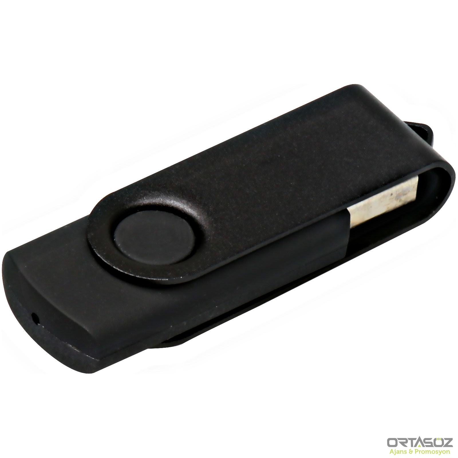 EŞREFOĞULLARI SİYAH DÖNER KAPAKLI USB BELLEK (32 GB)