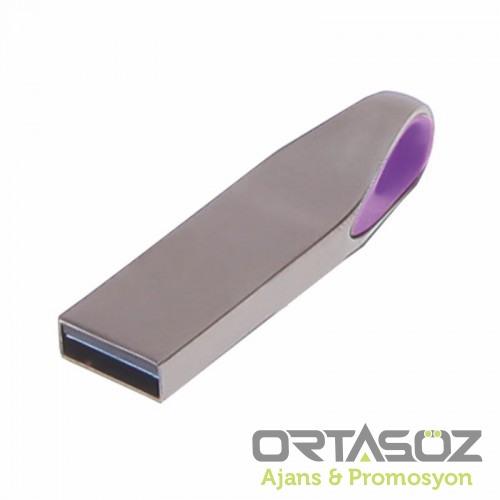 2252 İNKA MOR METAL USB BELLEK (64 GB)