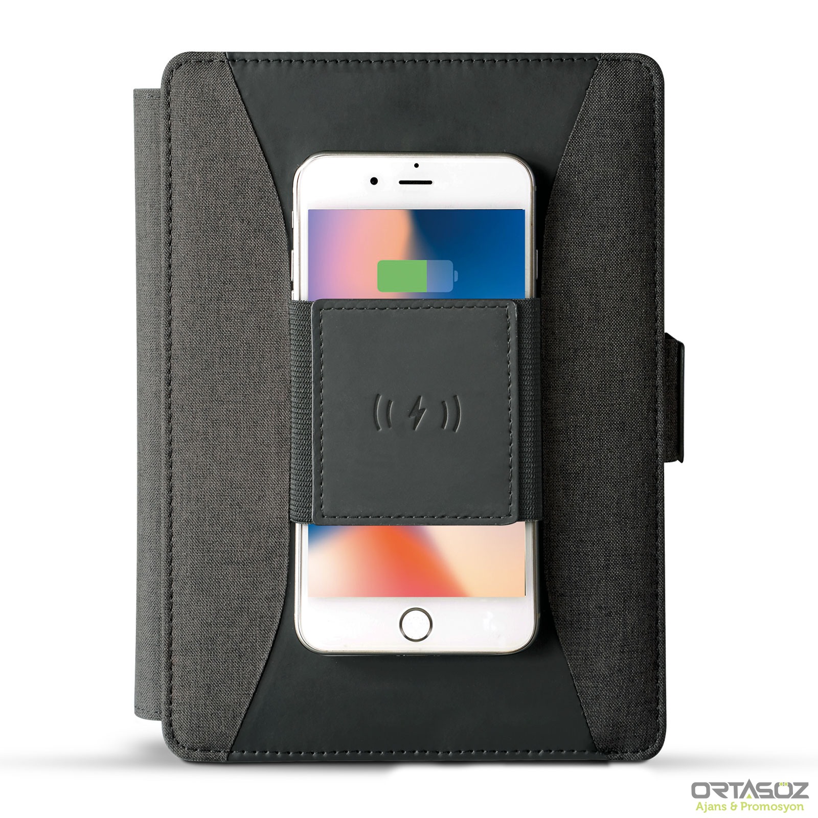 ALANYA 8.000 MAH WİRELESS POWERBANK ORGANİZER