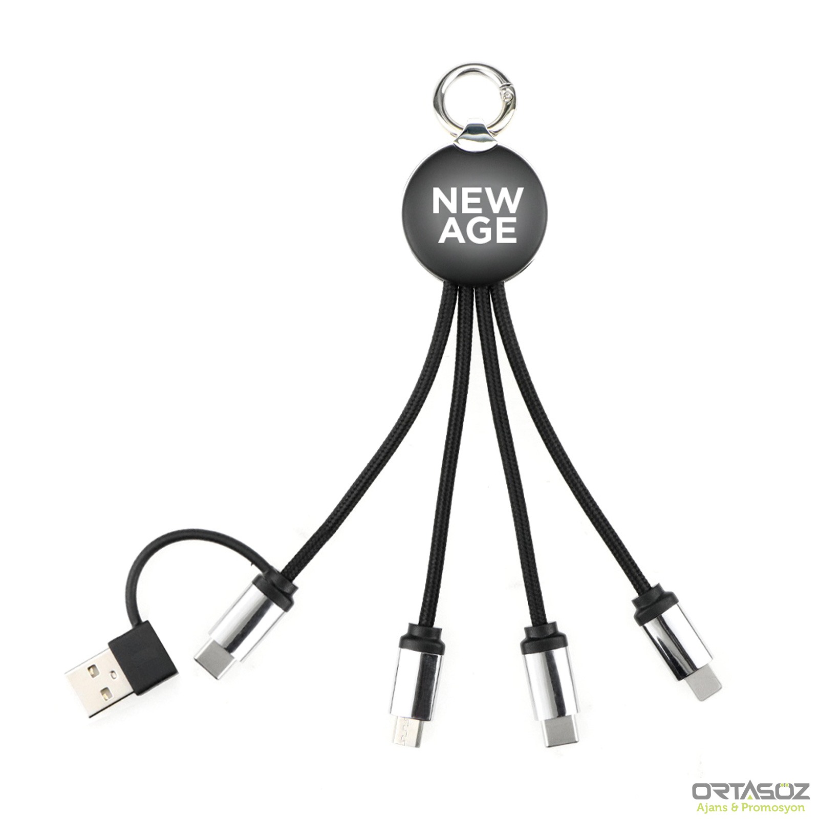 ÇİĞDEM IŞIKLI ANAHTARLIK ÇOKLU KABLO