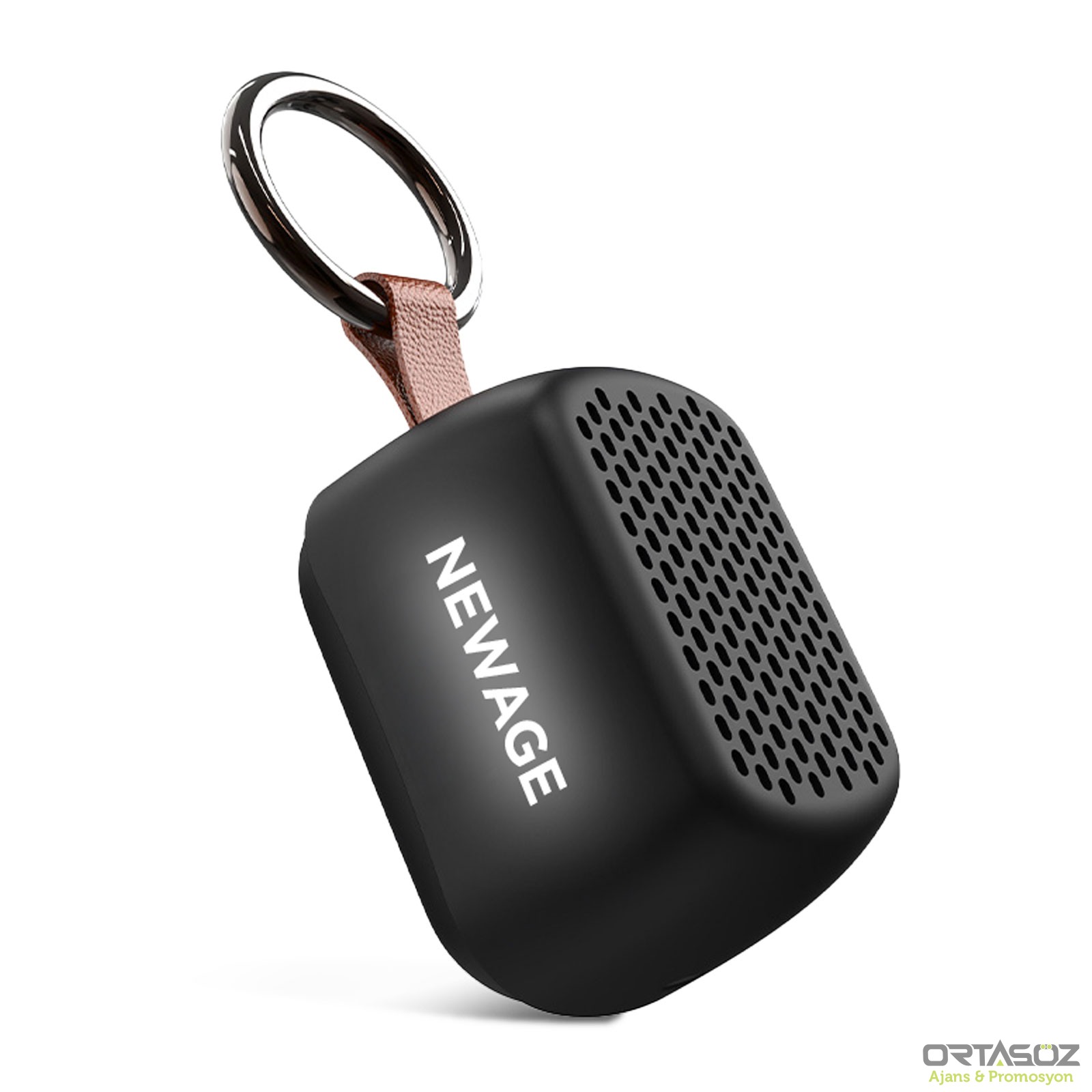 AVAZ SİYAH BLUETOOTH MIKNATISLI IŞIKLI HOPARLÖR