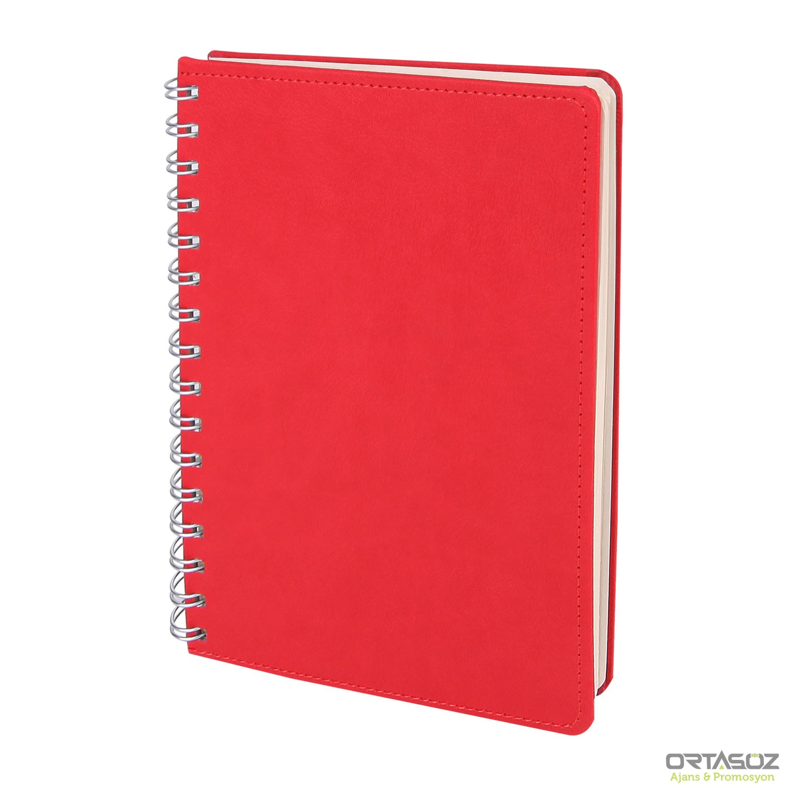 3008 BATIKENT LACİVERT SPİRALLİ TARİHSİZ DEFTER (15X21 CM)