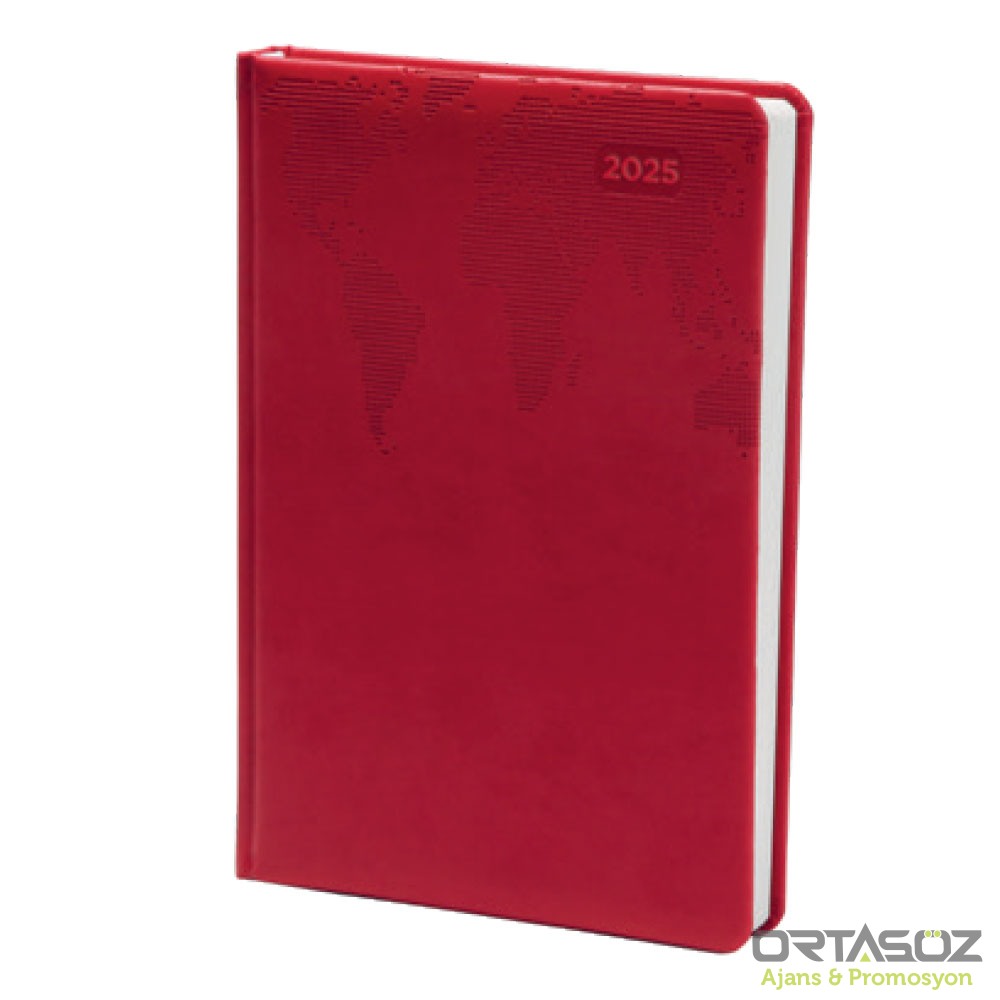 3015 KOCATEPE SİYAH TARİHLİ AJANDA (17X24 CM)
