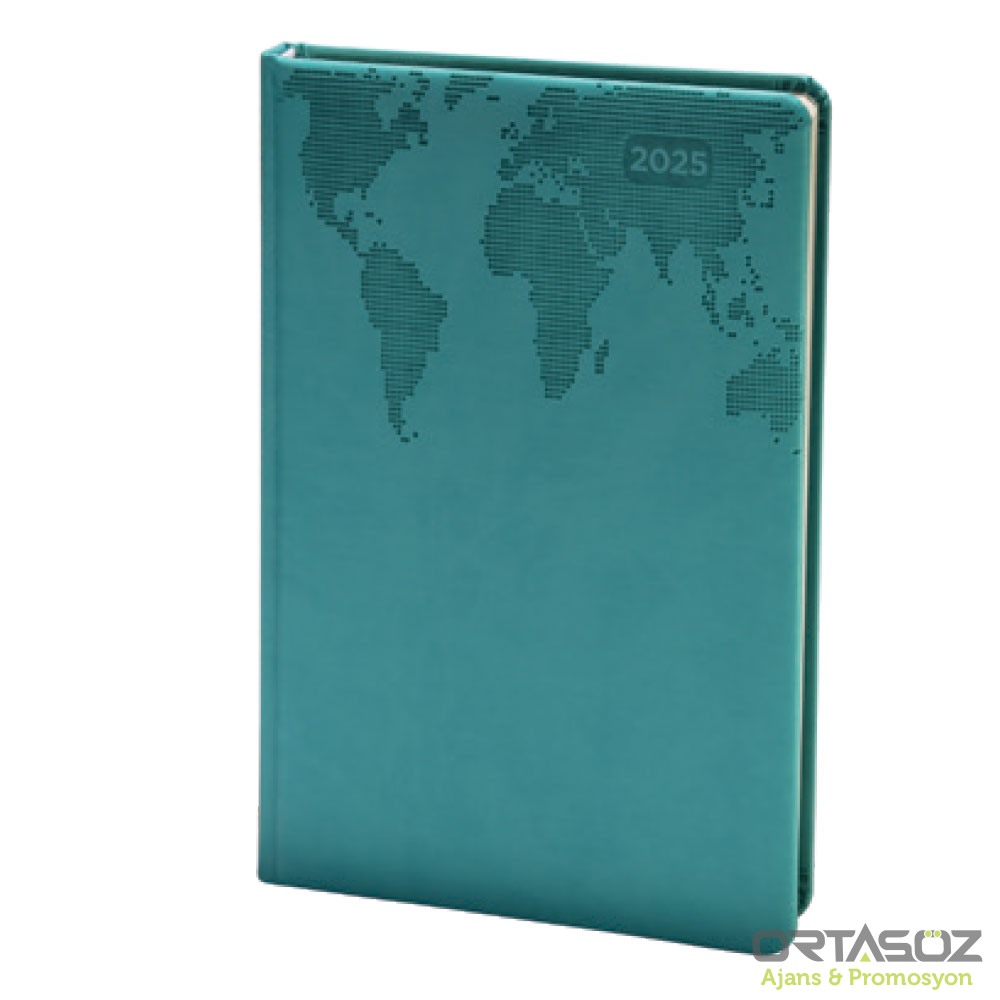 3015 KOCATEPE SİYAH TARİHLİ AJANDA (17X24 CM)