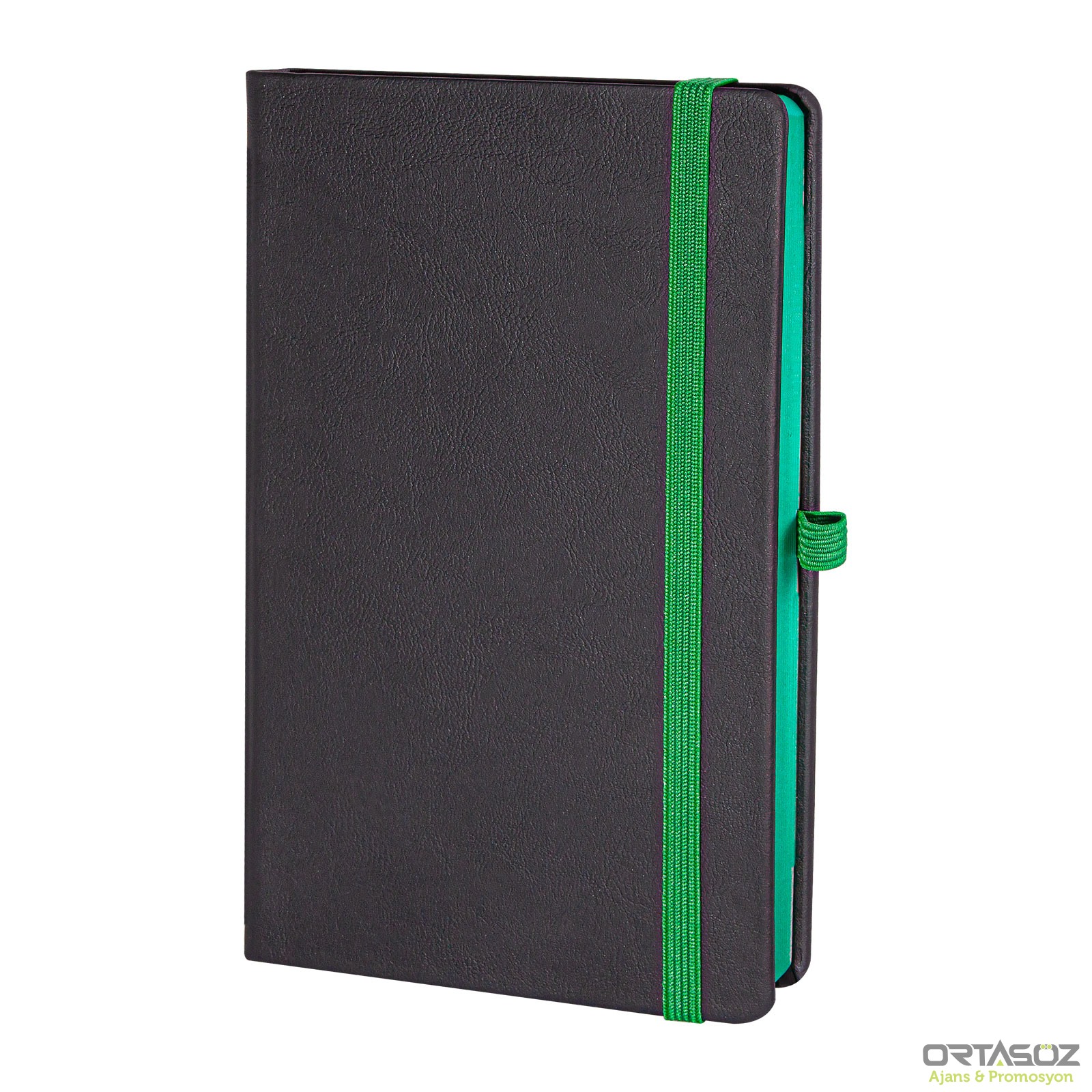 3016 TUNALI SARI TARİHSİZ DEFTER (13X21 CM)