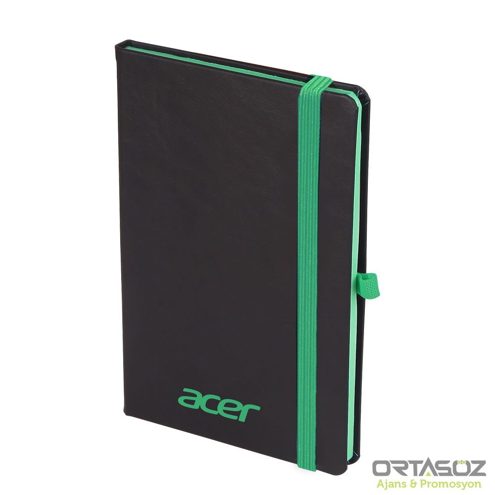 3016 TUNALI TURUNCU TARİHSİZ DEFTER (13X21 CM)