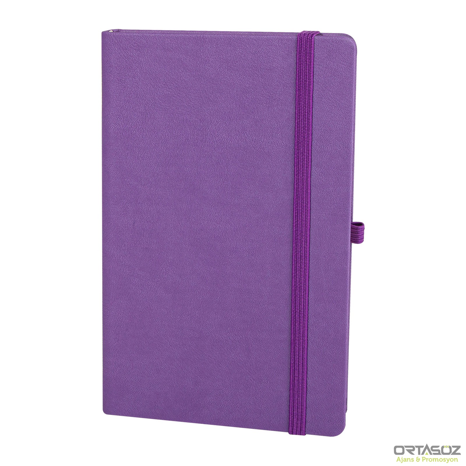 DIŞKAPI MOR TARİHSİZ DEFTER (13X21 CM)