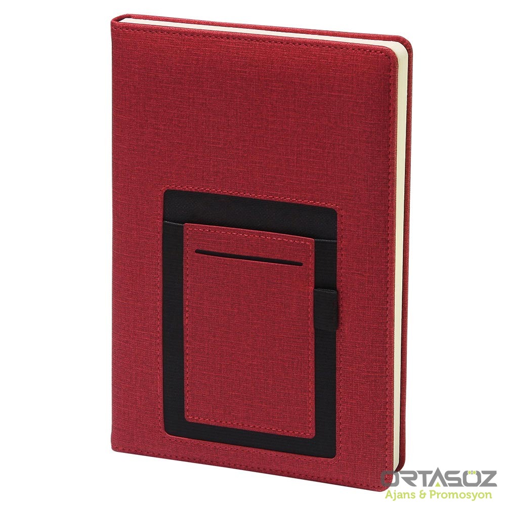 3026 MEŞRUTİYET GRİ TARİHSİZ DEFTER (15X21 CM)