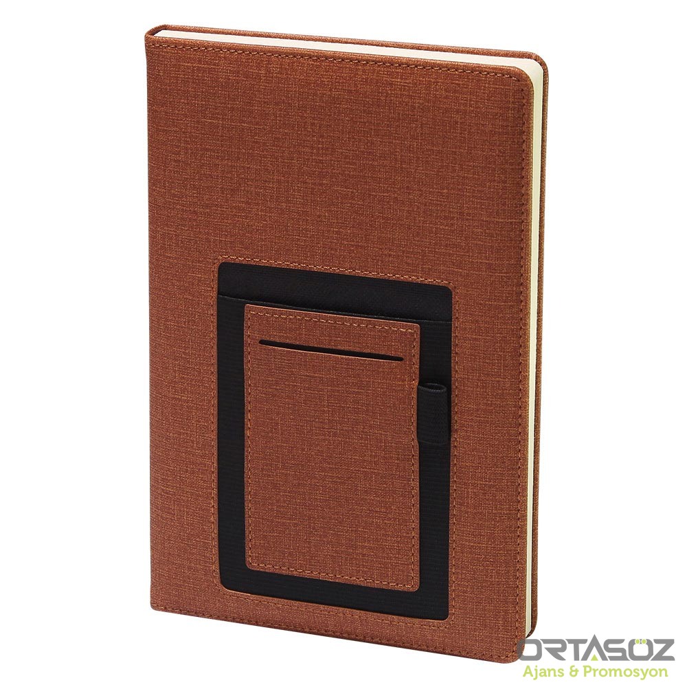 3026 MEŞRUTİYET GRİ TARİHSİZ DEFTER (15X21 CM)