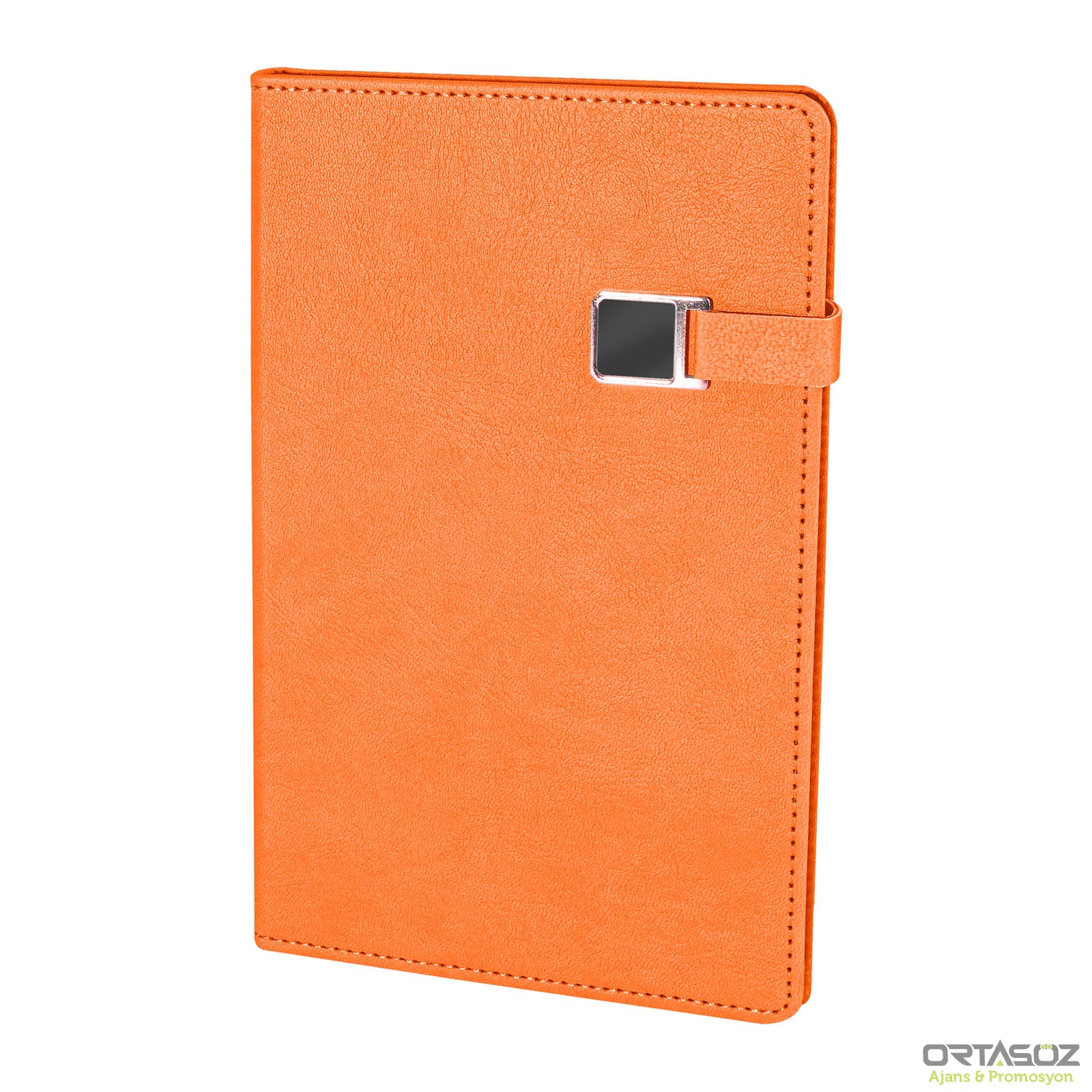 ESENBOĞA TURUNCU  TARİHSİZ DEFTER (13X21 CM)