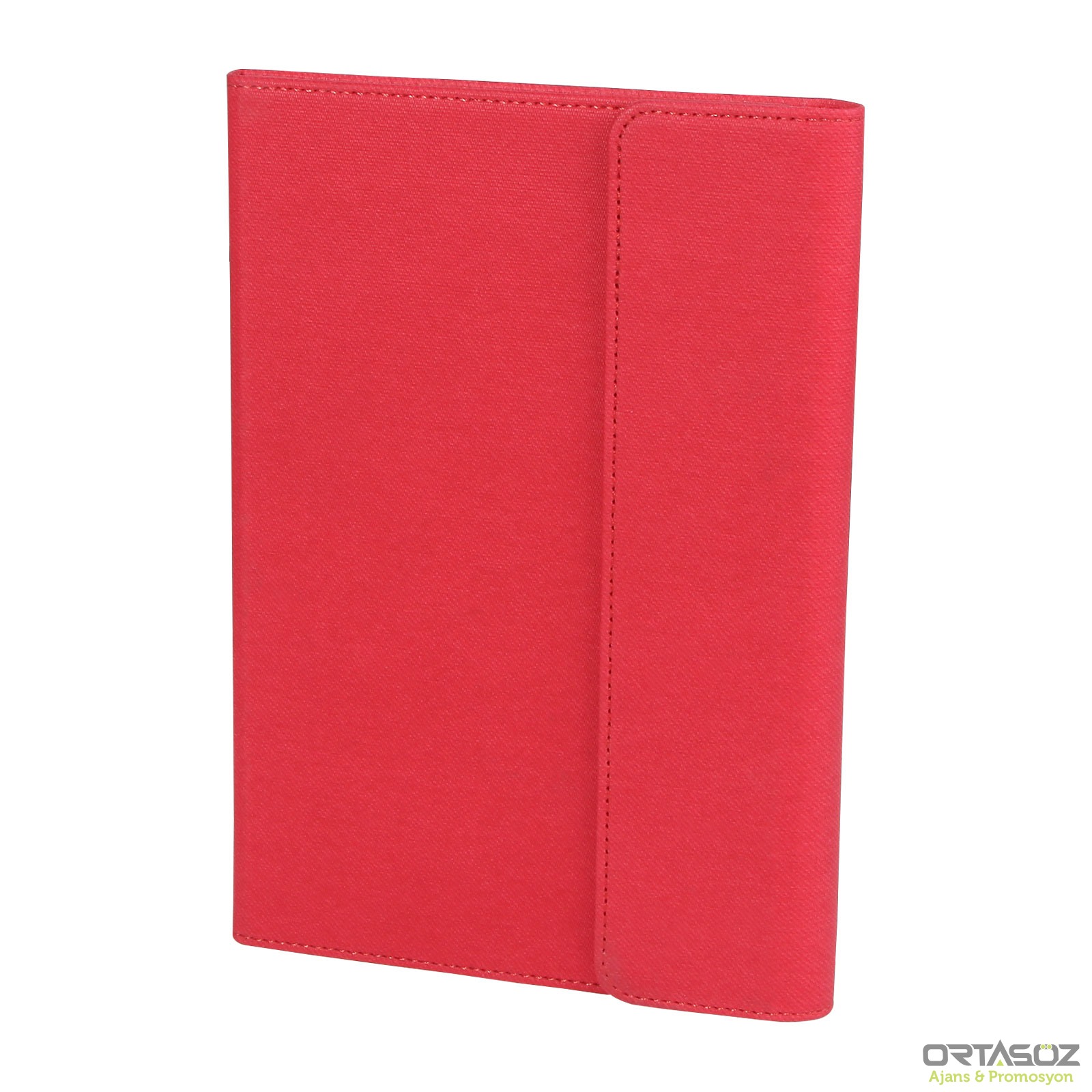 ÇAYYOLU KIRMIZI TARİHSİZ DEFTER (16X21,5 CM)
