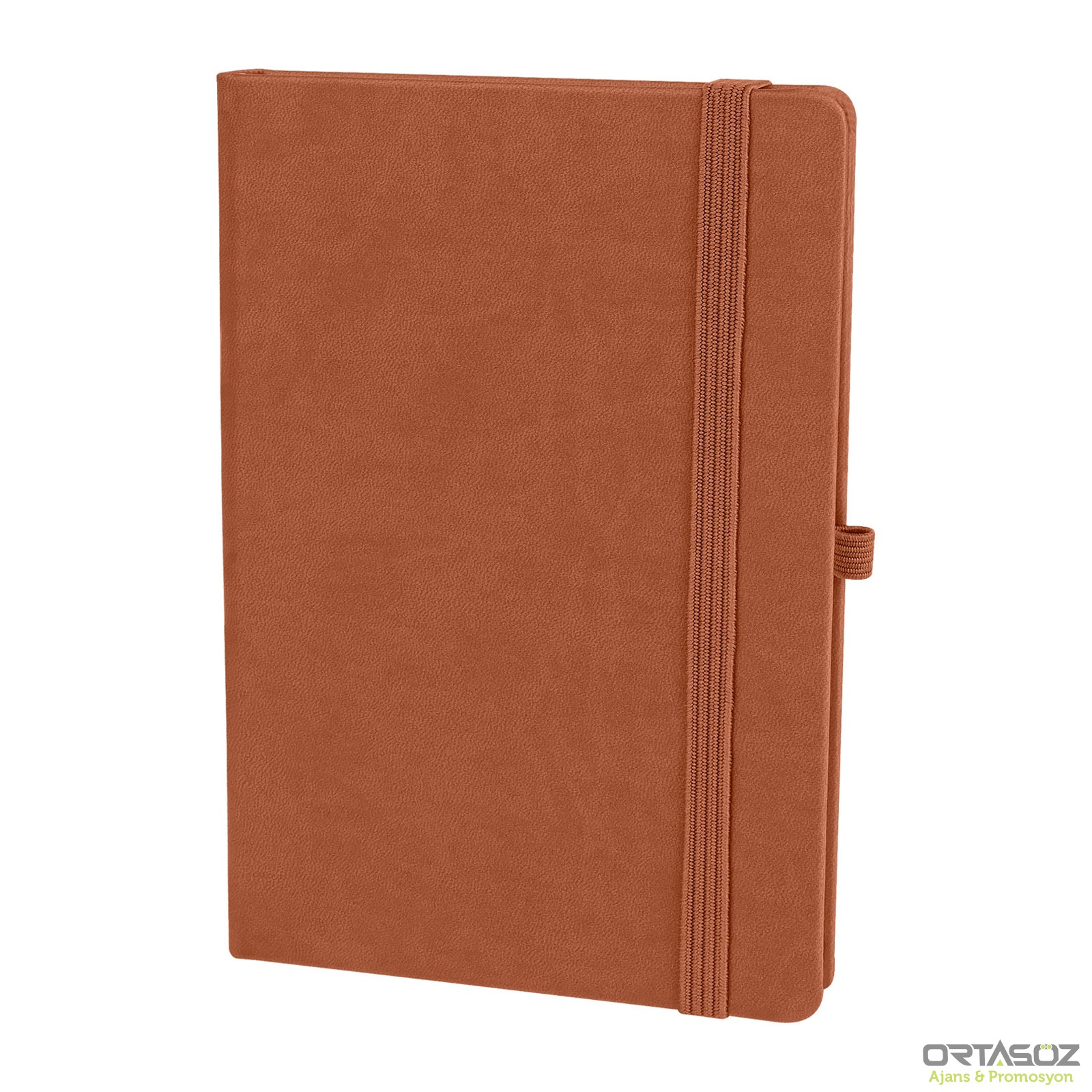 İNCEK KAHVERENGİ TARİHSİZ DEFTER (9X14 CM)
