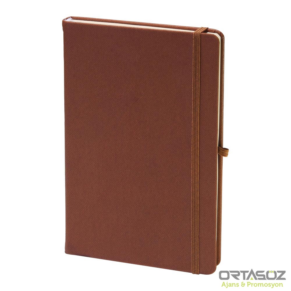 3037 İNCEK KIRMIZI TARİHSİZ DEFTER (9X14 CM)