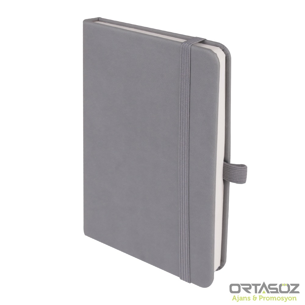 3037 İNCEK KIRMIZI TARİHSİZ DEFTER (9X14 CM)