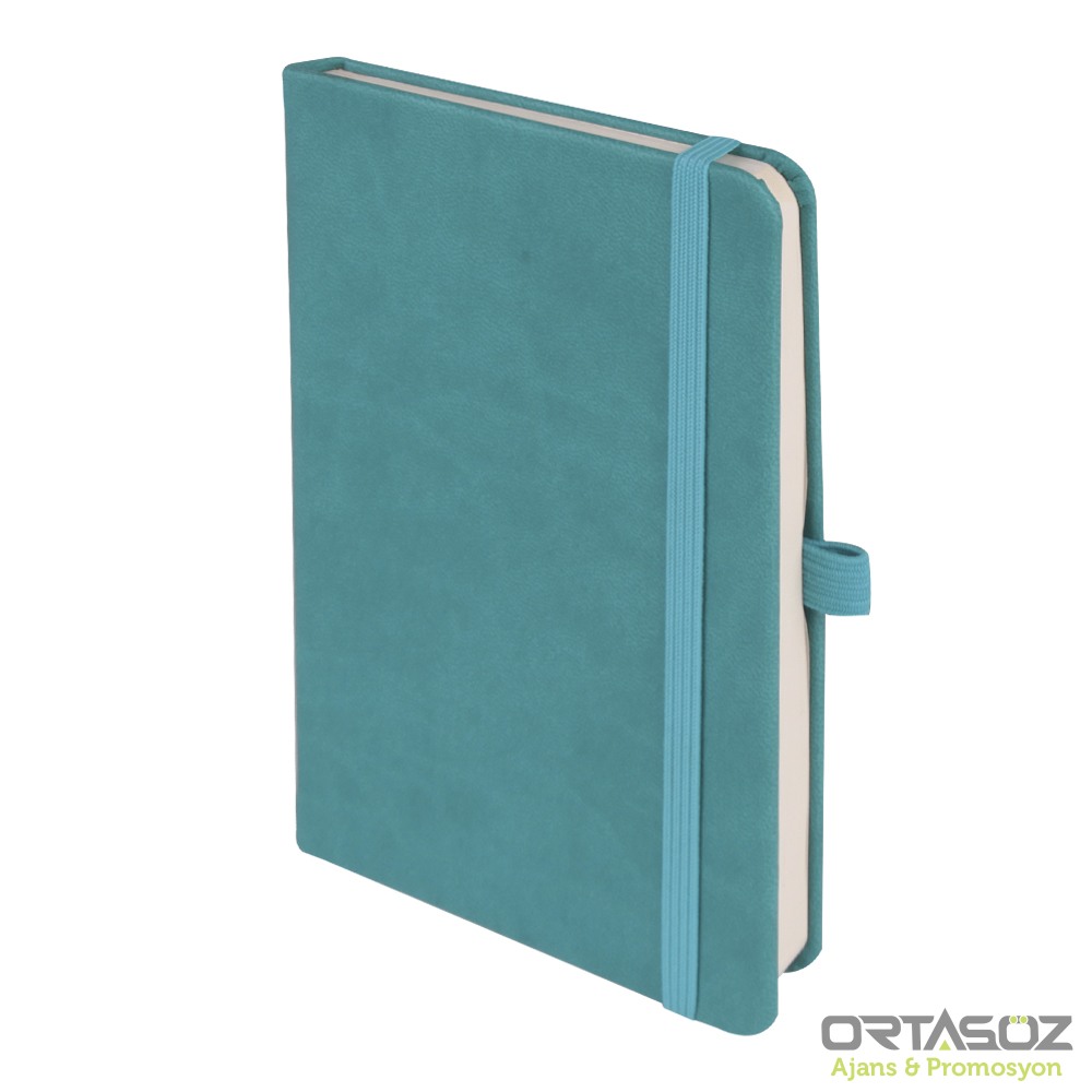 3037 İNCEK KIRMIZI TARİHSİZ DEFTER (9X14 CM)