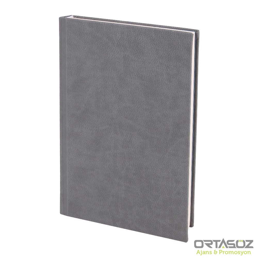 ULUS GRİ TARİHLİ AJANDA (17X24 CM)