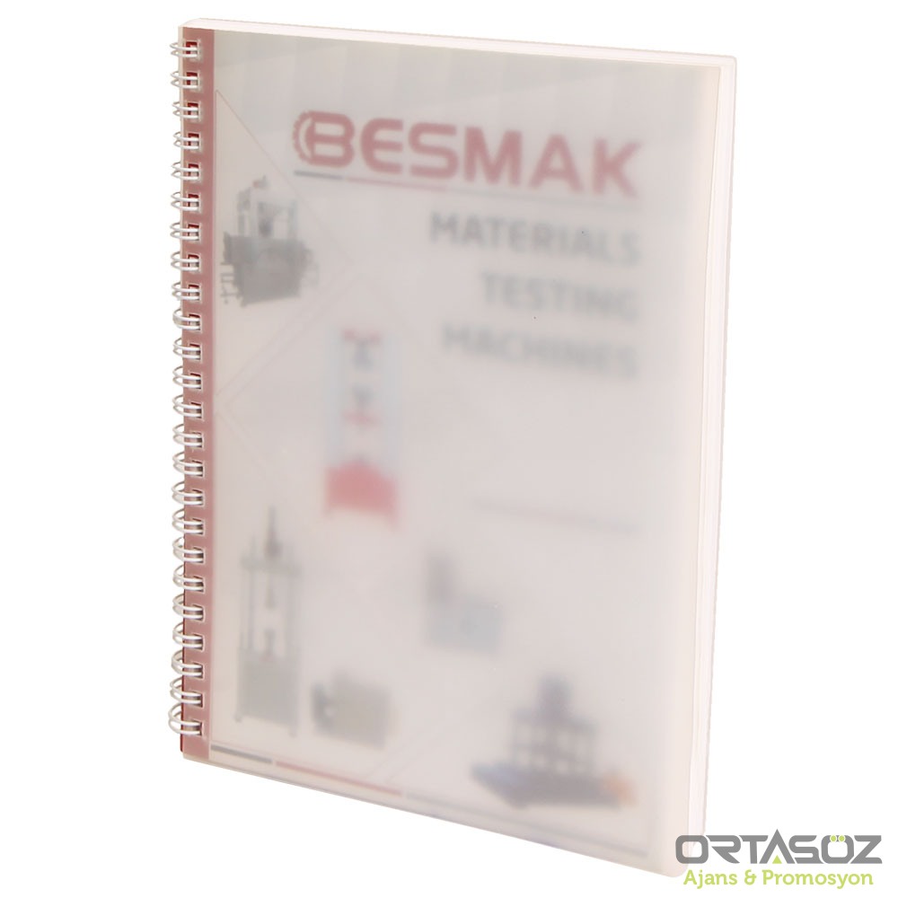 ERYAMAN PP KAPAK SPİRALLİ DEFTER 