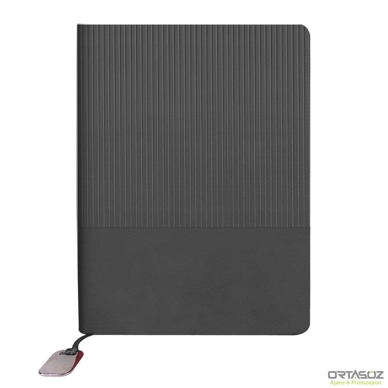 DİKMEN FÜME TARİHSİZ DEFTER (15X21 CM)