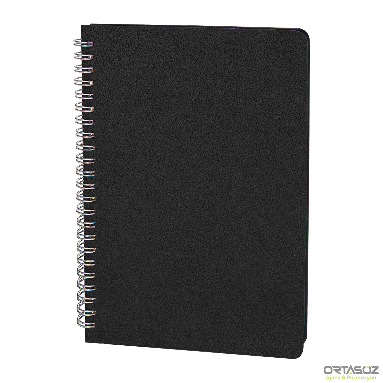 3062 AKYURT TABA SPİRALLİ TARİHSİZ DEFTER (13X21 CM)