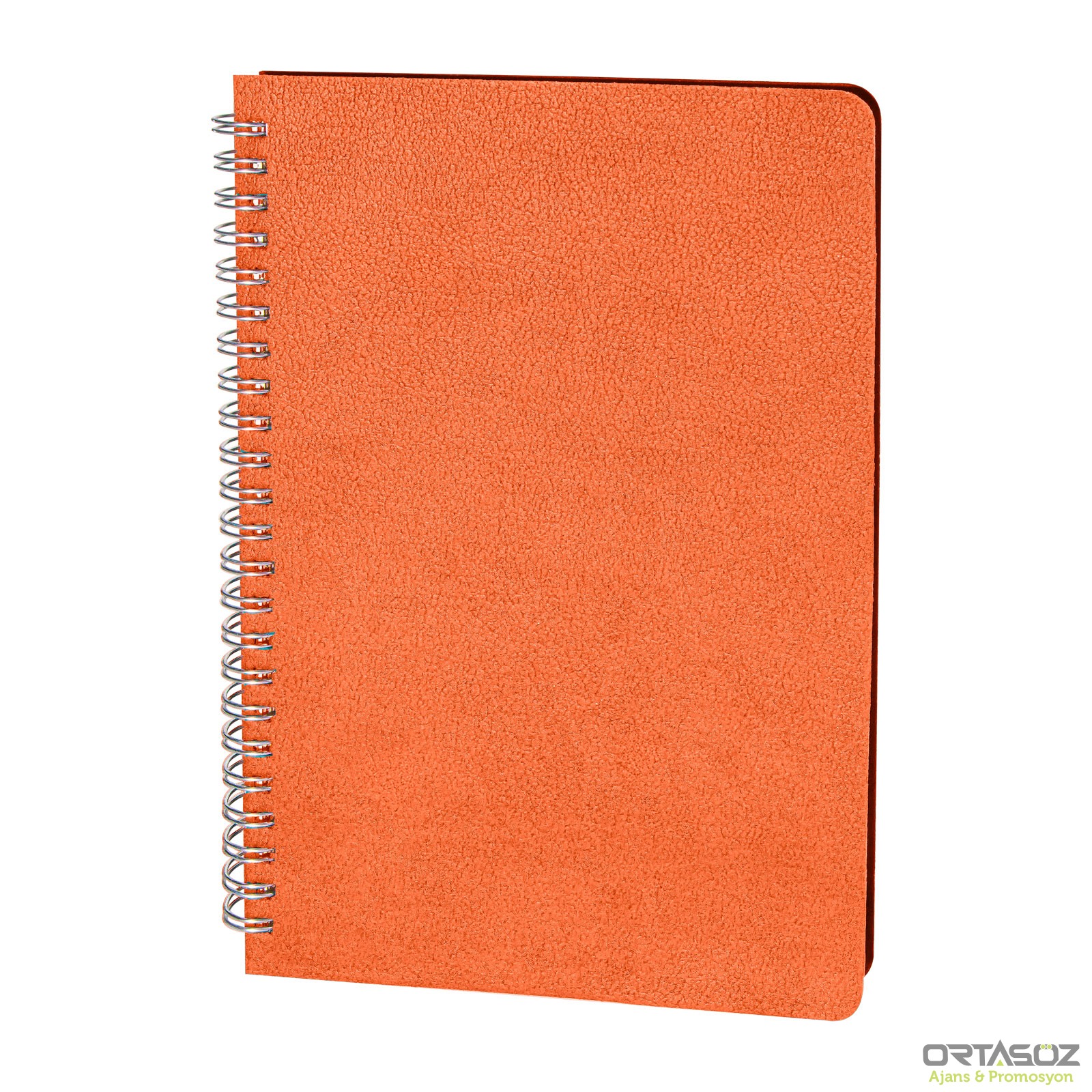 3062 AKYURT TABA SPİRALLİ TARİHSİZ DEFTER (13X21 CM)