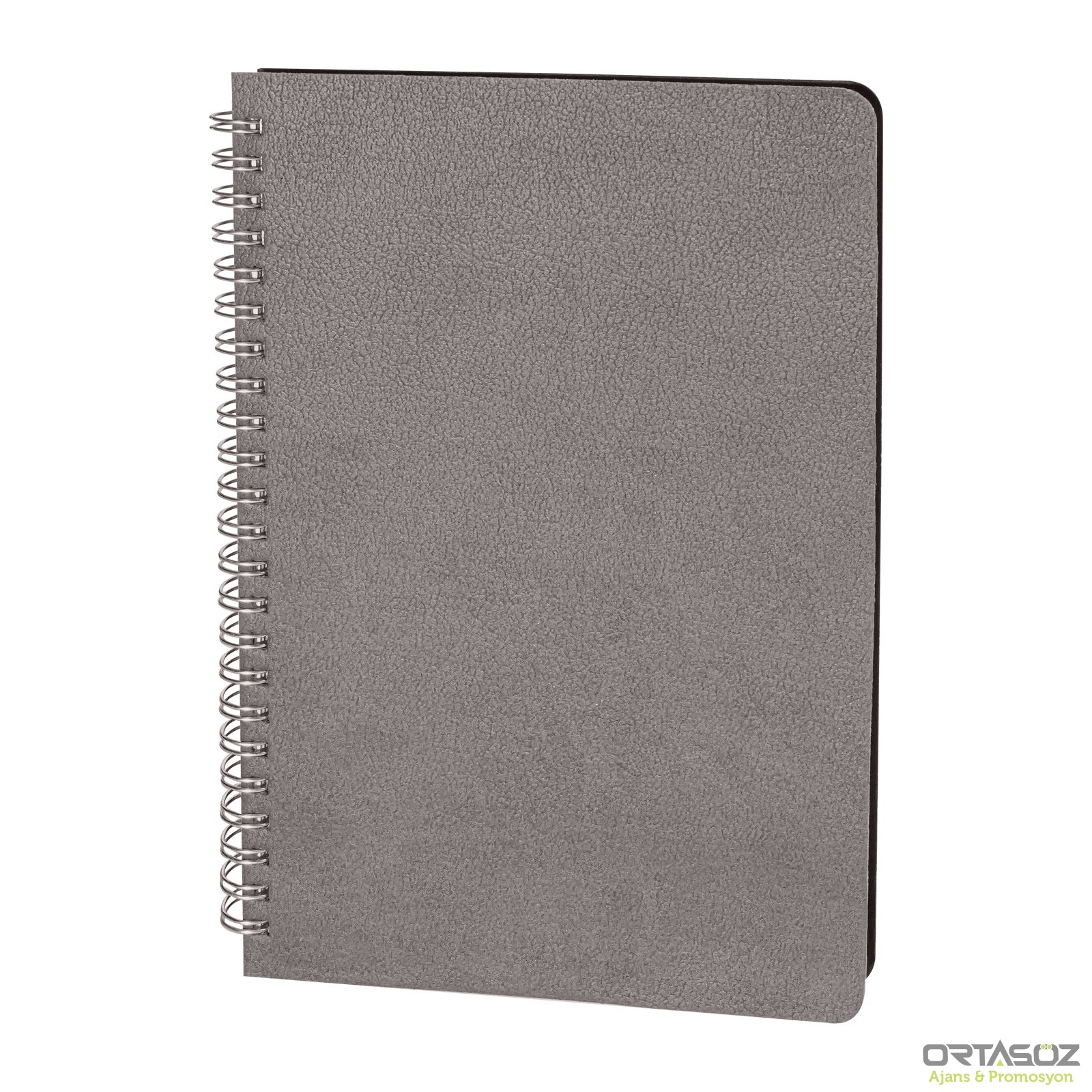 3062 AKYURT TABA SPİRALLİ TARİHSİZ DEFTER (13X21 CM)