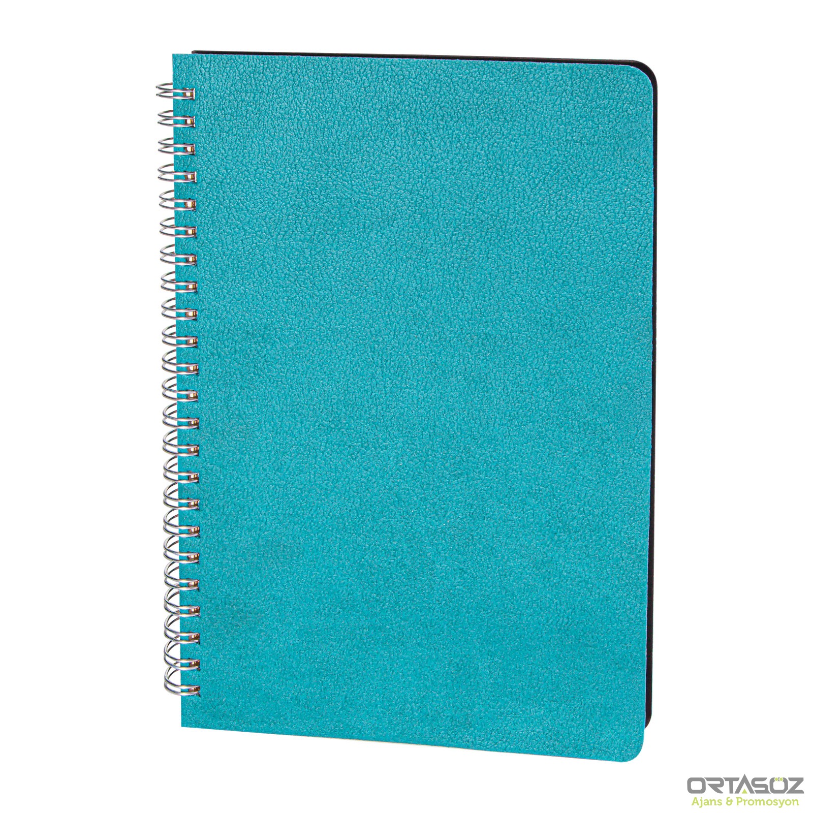 3062 AKYURT TABA SPİRALLİ TARİHSİZ DEFTER (13X21 CM)