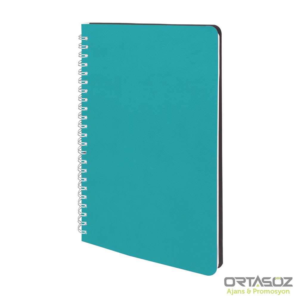 3062 AKYURT SİYAH TARİHSİZ DEFTER (13X21 CM)