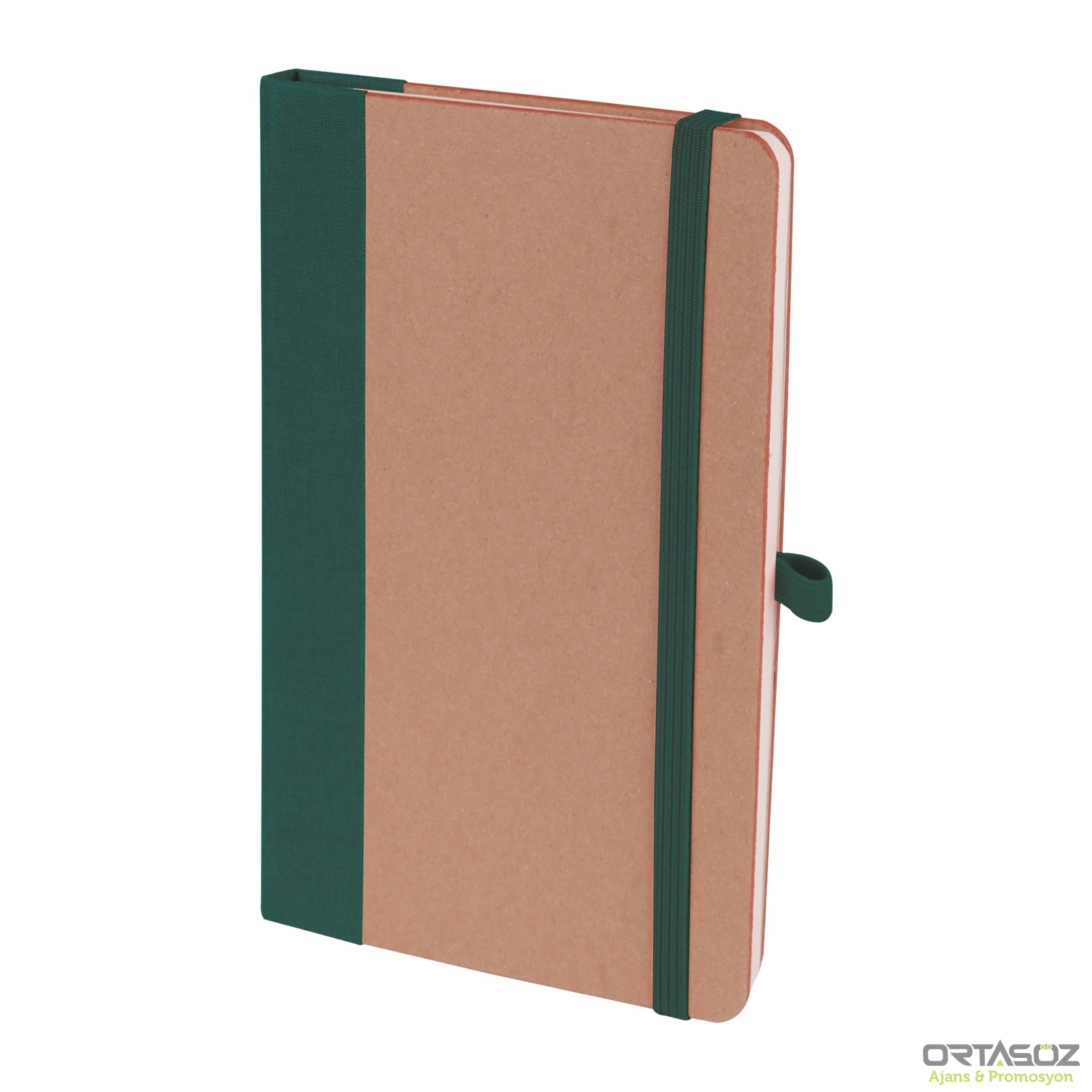 SİTELER YEŞİL TARİHSİZ DEFTER (13X21 CM)
