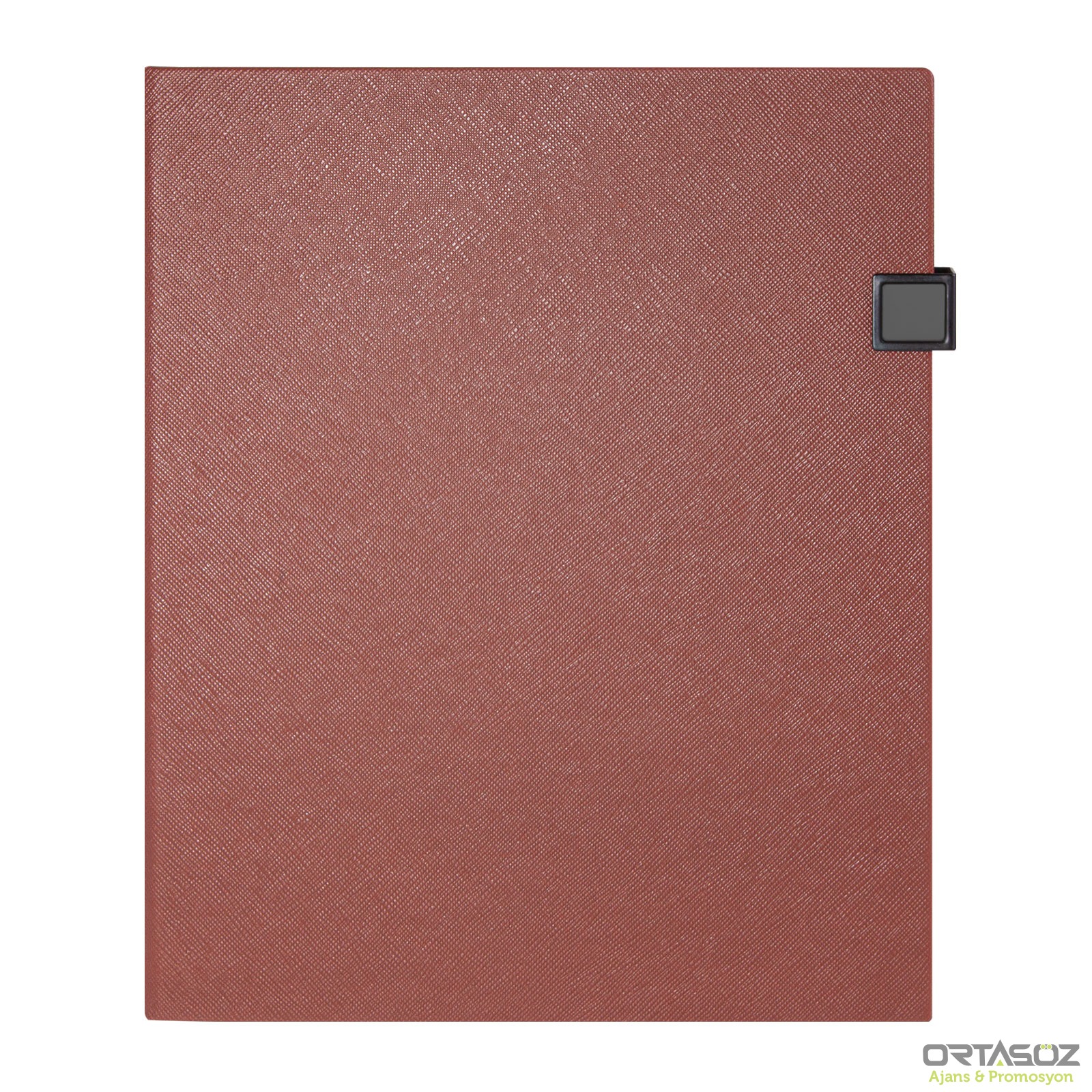 3066 ESAT GRİ TARİHSİZ DEFTER (19X25 CM)