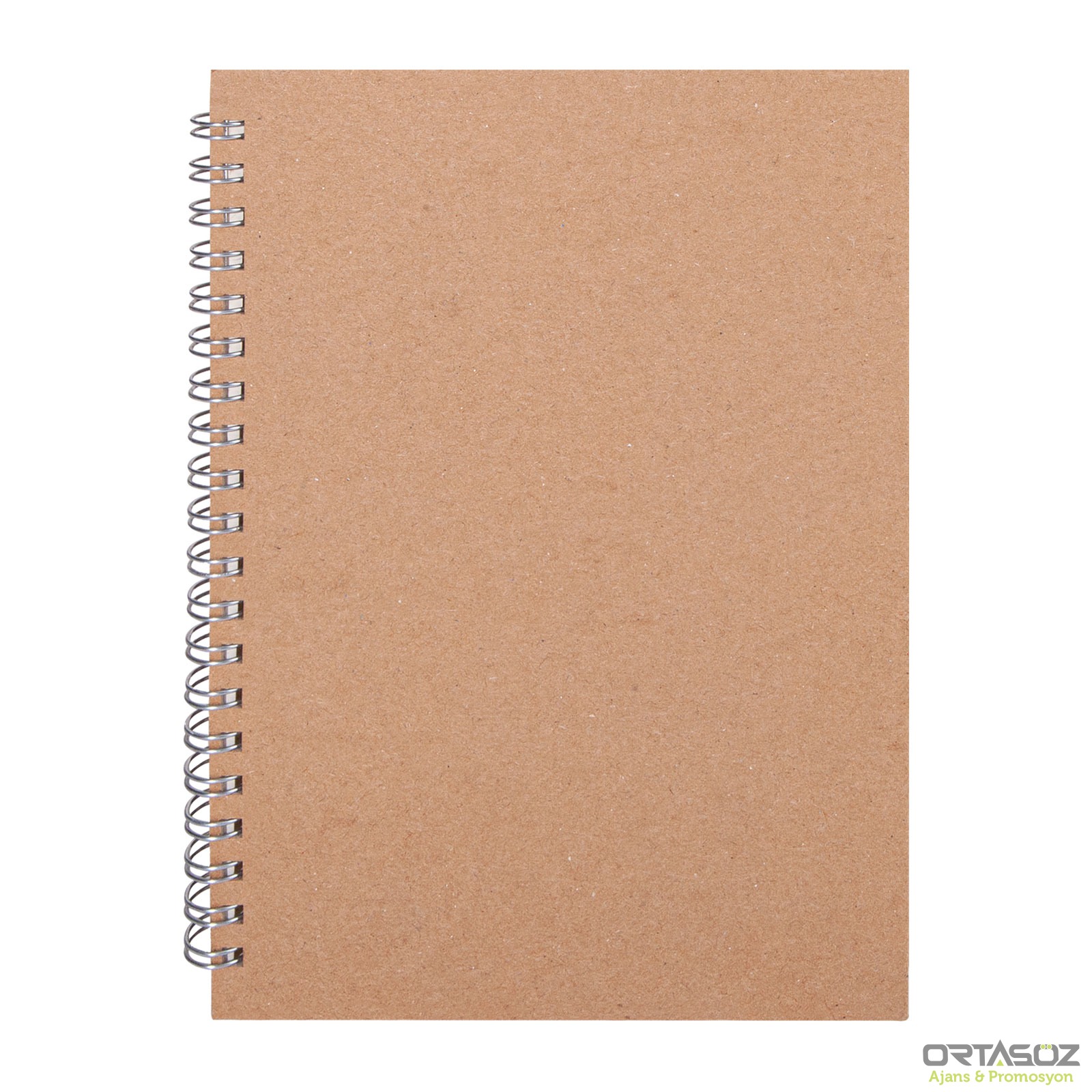 ATAPARK KRAFT SPİRALLİ DEFTER (13X18,5 CM)