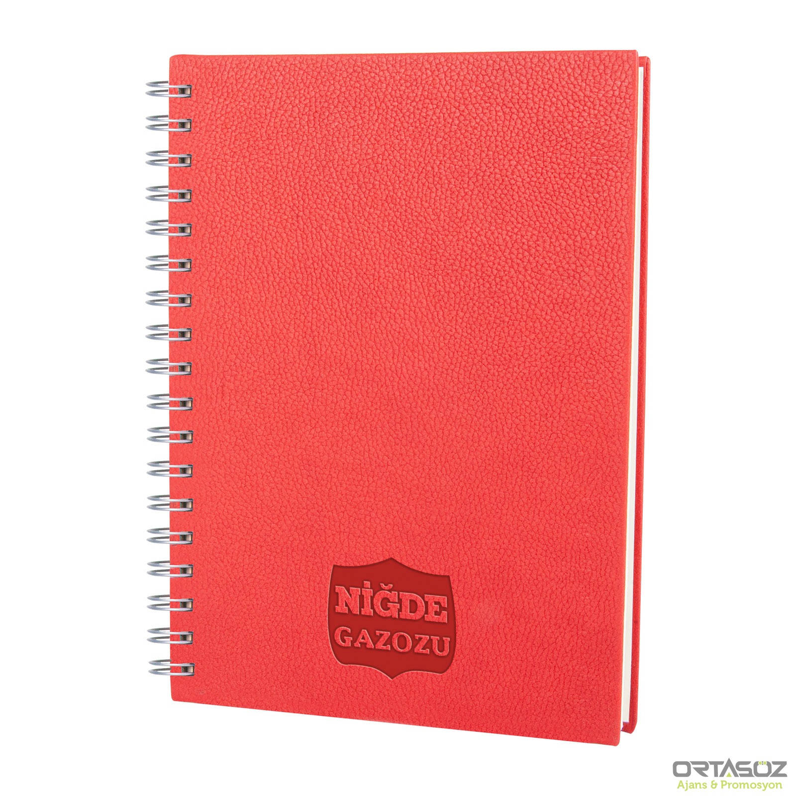 3068 ALTINDAĞ TABA KARELİ SPİRALLİ TARİHSİZ DEFTER (17X24 CM)