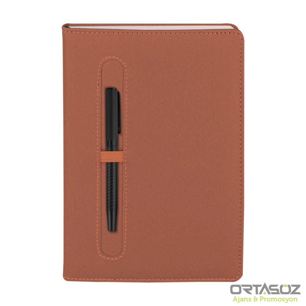 3072 KURTULUŞ GRİ TARİHSİZ DEFTER (15X21 CM)