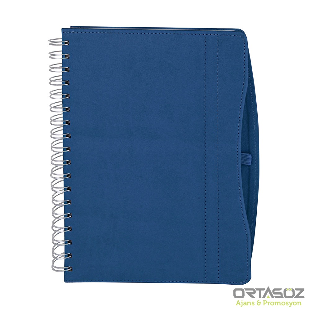 İVEDİK LACİVERT TARİHLİ AJANDA (17X24 CM)