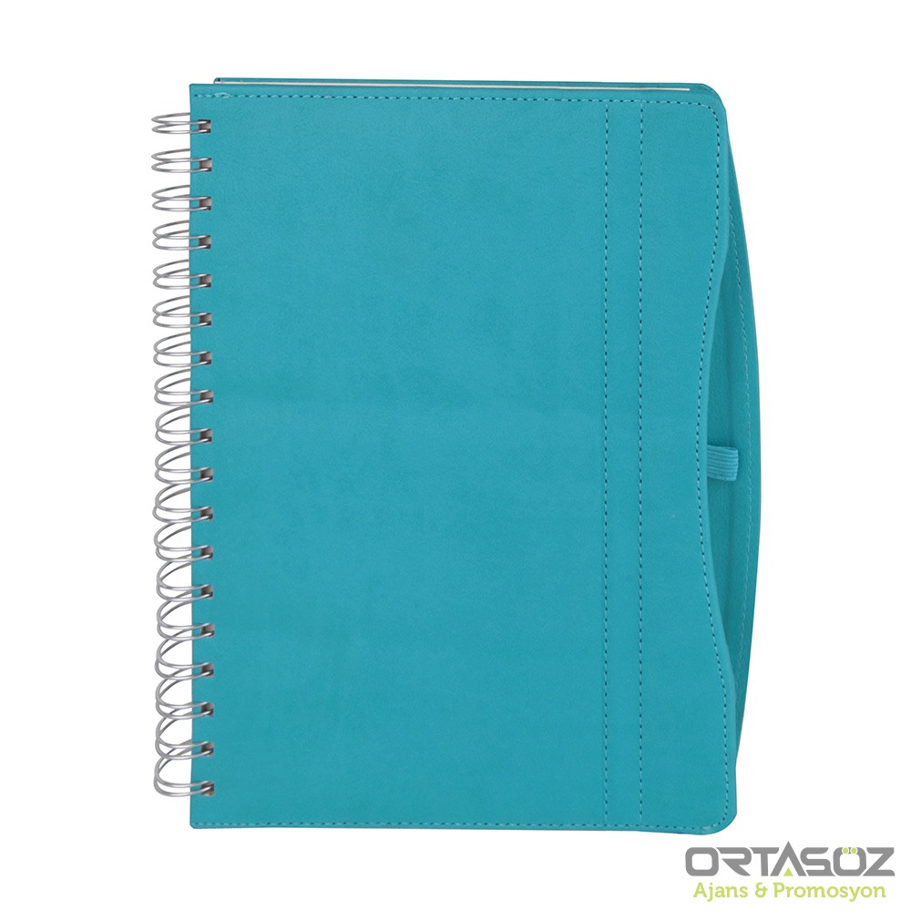 İVEDİK TURKUAZ TARİHLİ AJANDA (17X24 CM)