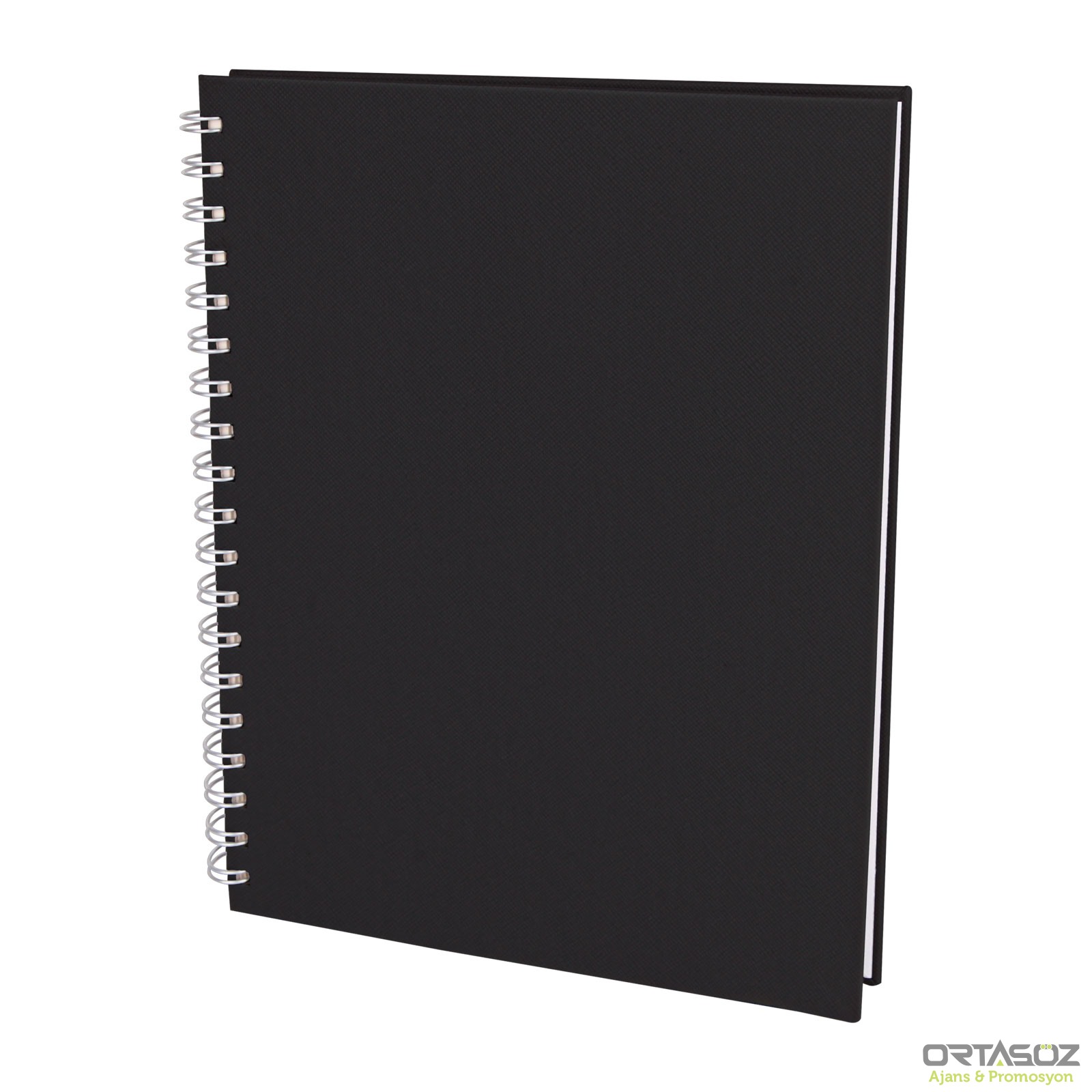 3078 SEĞMENLER TABA KARELİ SPİRALLİ TARİHSİZ DEFTER (19X25 CM)