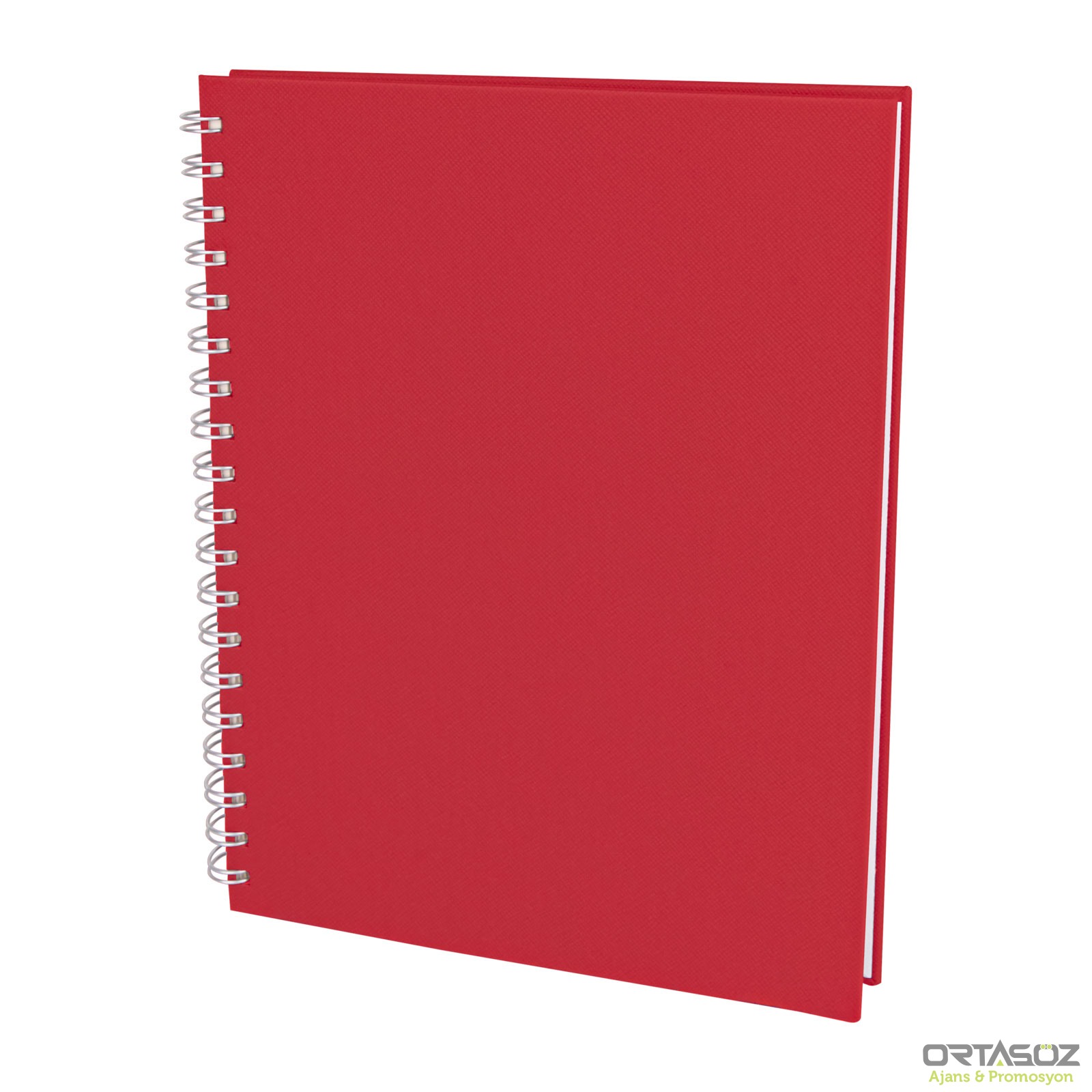 3078 SEĞMENLER TABA KARELİ SPİRALLİ TARİHSİZ DEFTER (19X25 CM)