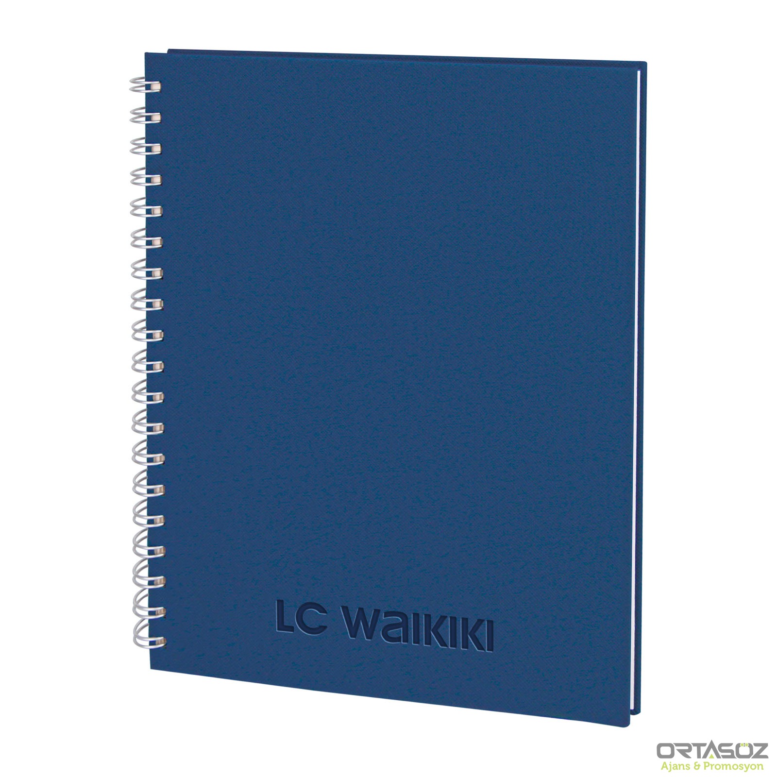 3078 SEĞMENLER TABA KARELİ SPİRALLİ TARİHSİZ DEFTER (19X25 CM)