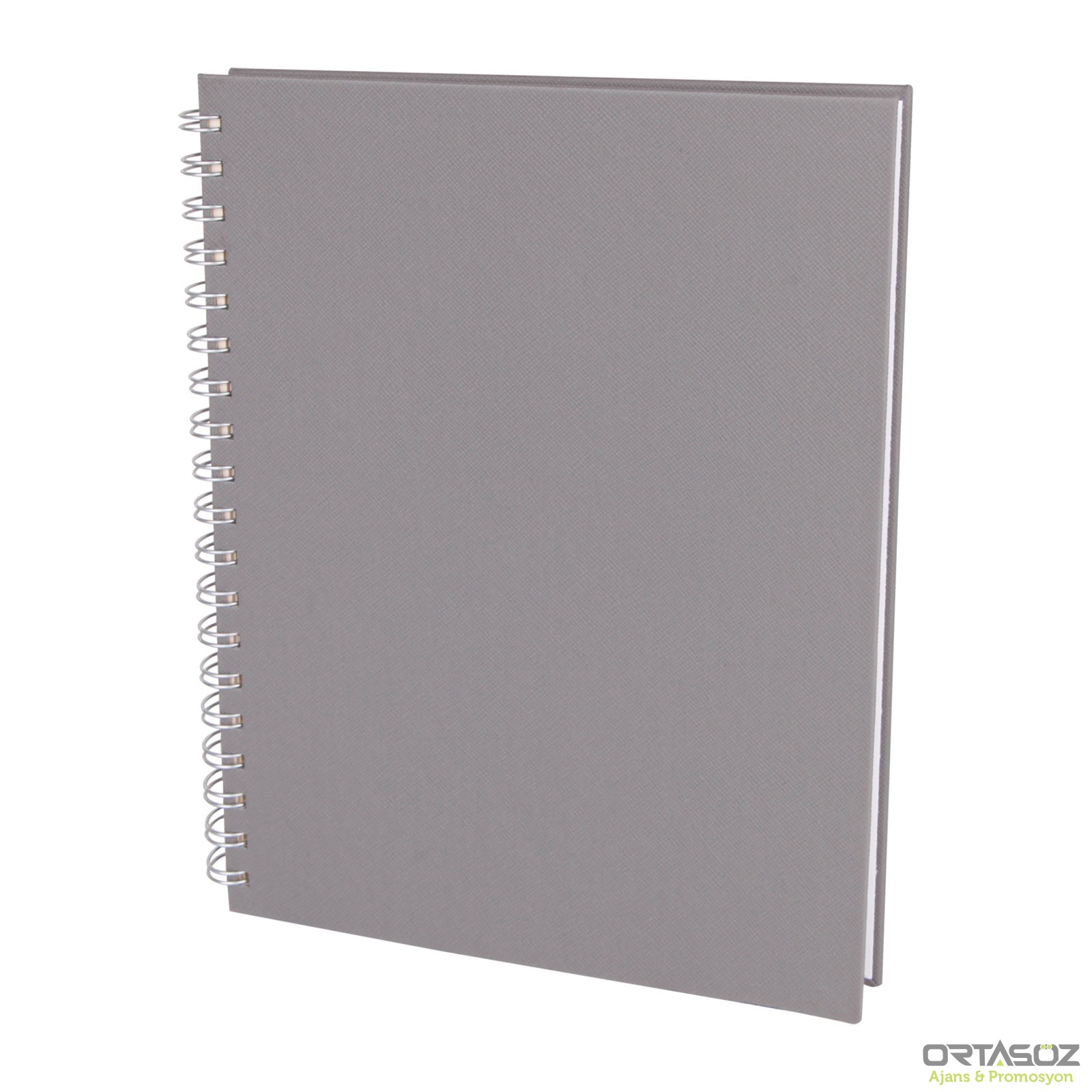 3078 SEĞMENLER TABA KARELİ SPİRALLİ TARİHSİZ DEFTER (19X25 CM)