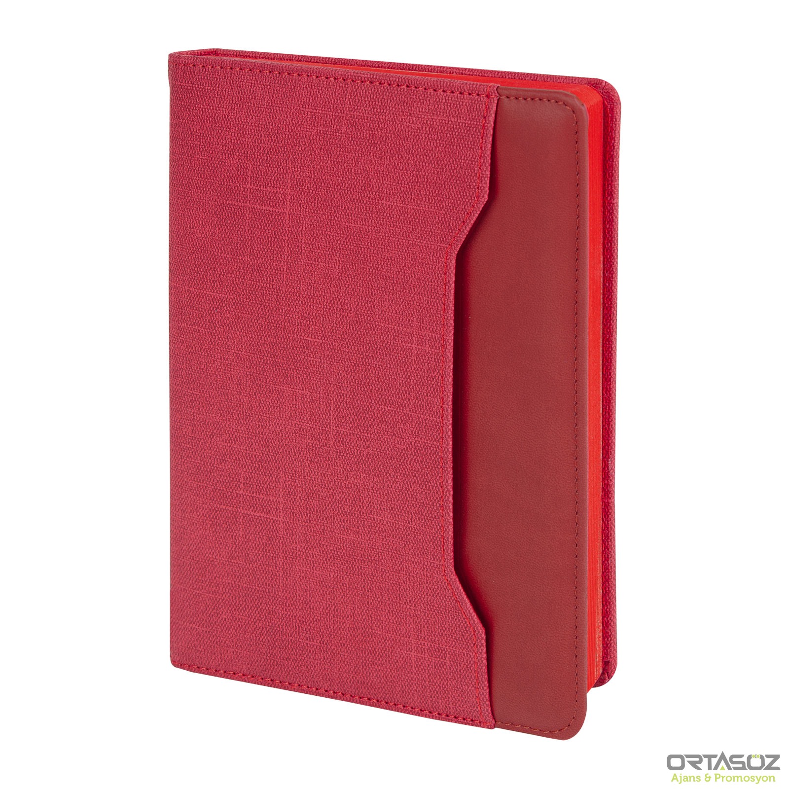 3081 KORU SARI TARİHSİZ DEFTER (15X21 CM)