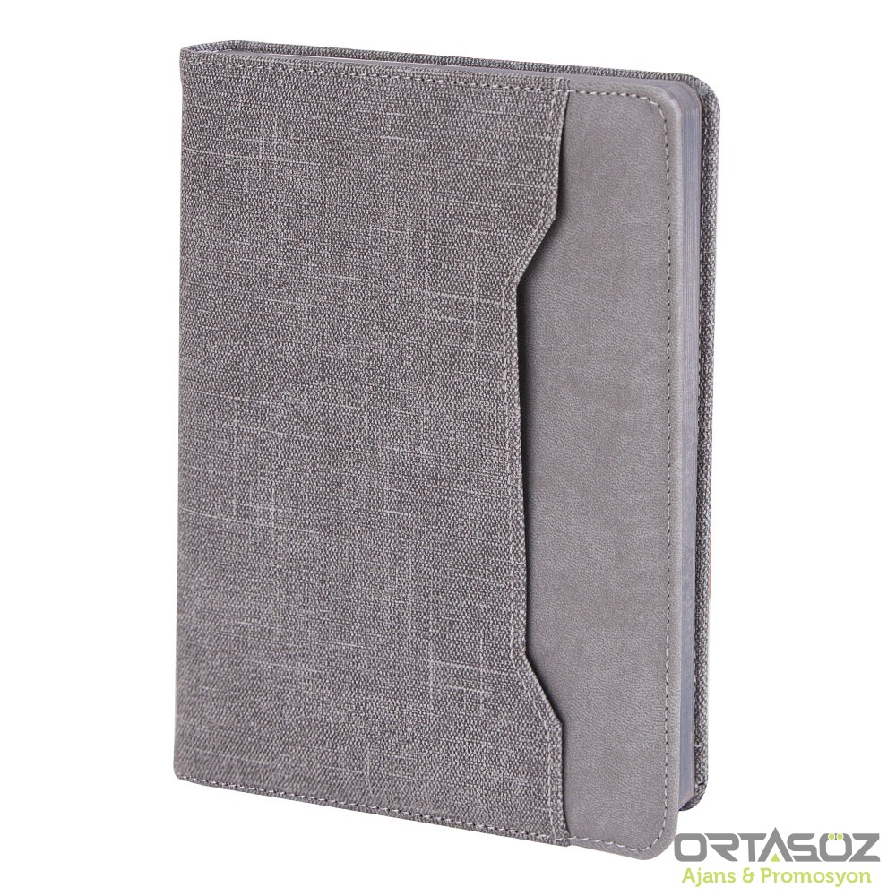 3081 KORU SARI TARİHSİZ DEFTER (15X21 CM)