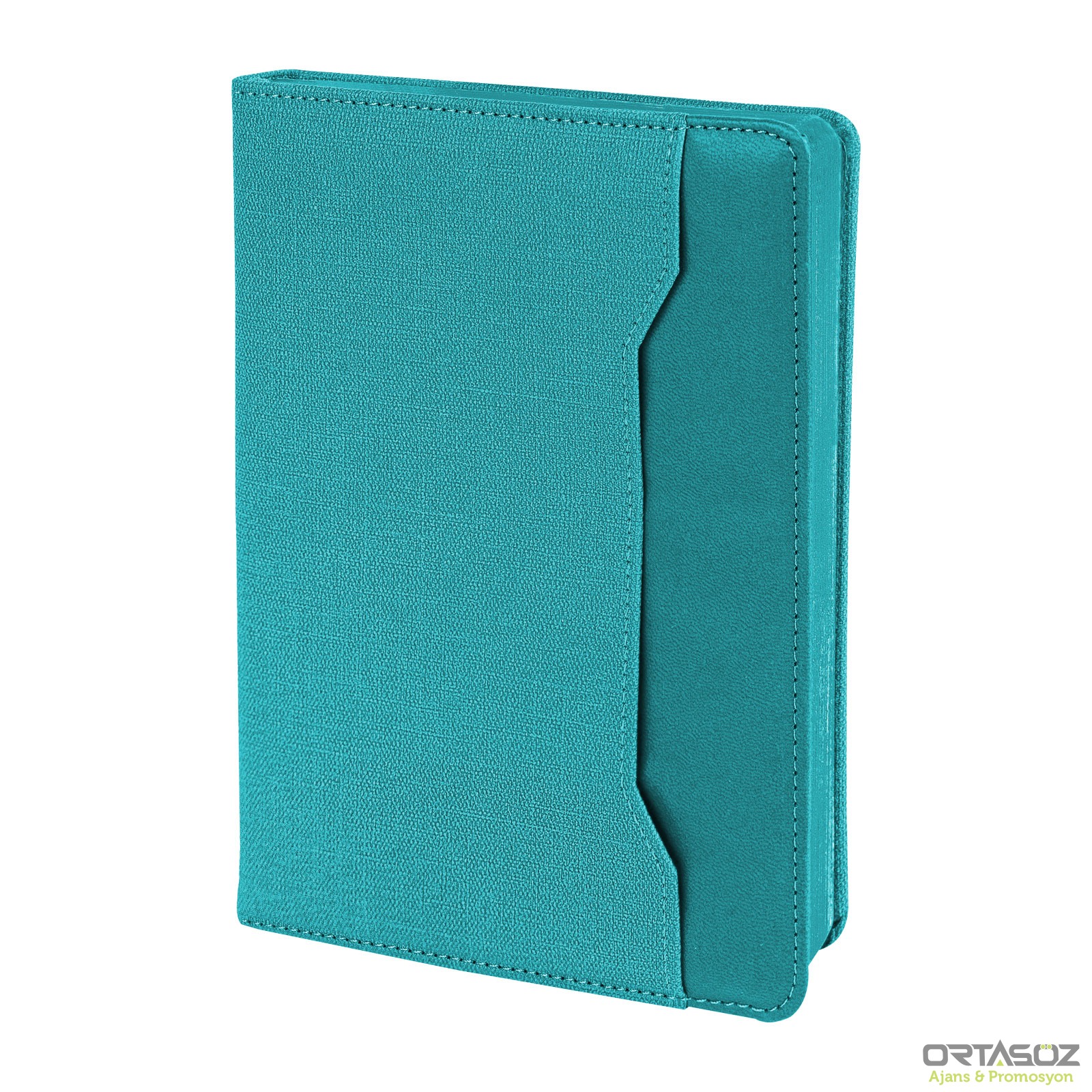 3081 KORU SARI TARİHSİZ DEFTER (15X21 CM)