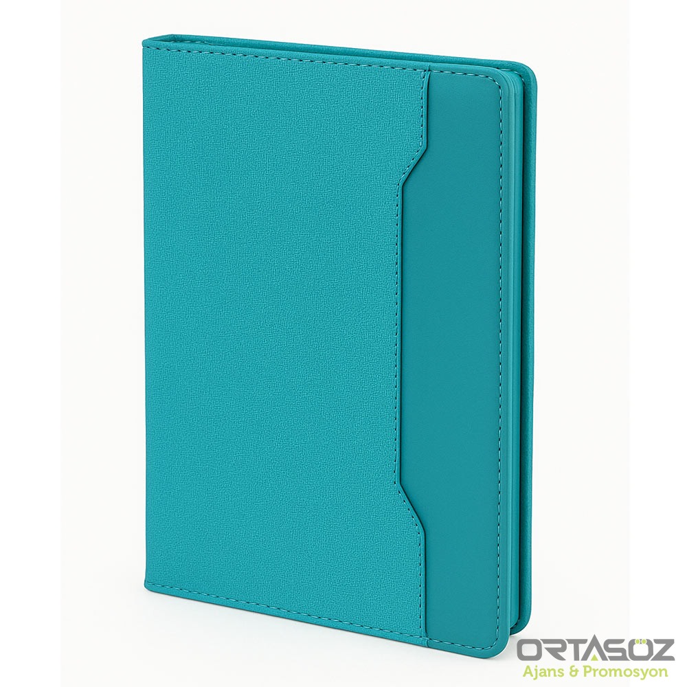 3081 KORU SARI TARİHSİZ DEFTER (15X21 CM)