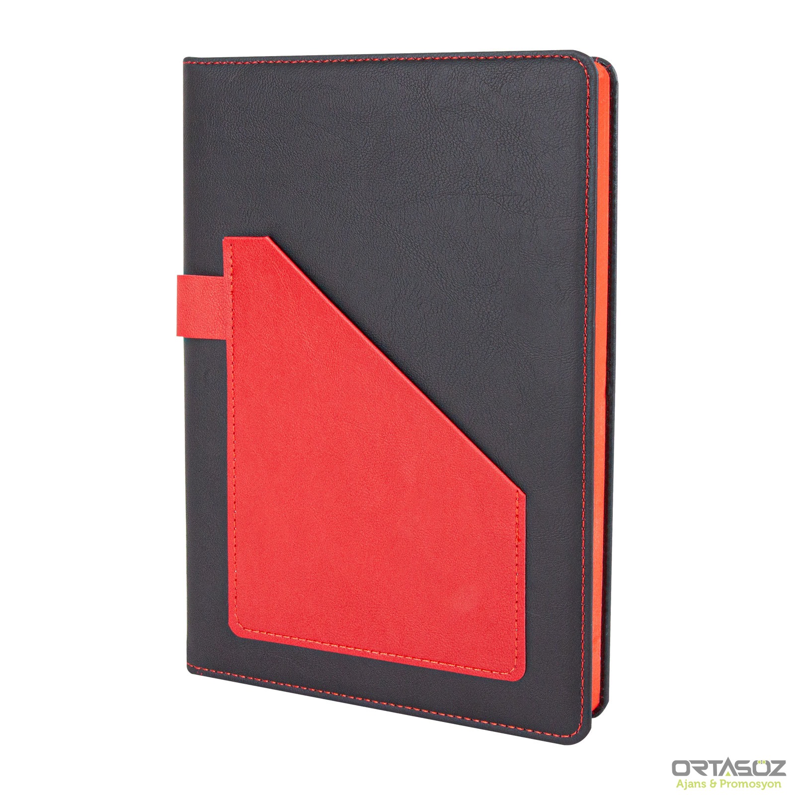 YAŞAMKENT KIRMIZI TARİHLİ AJANDA (17X24 CM)