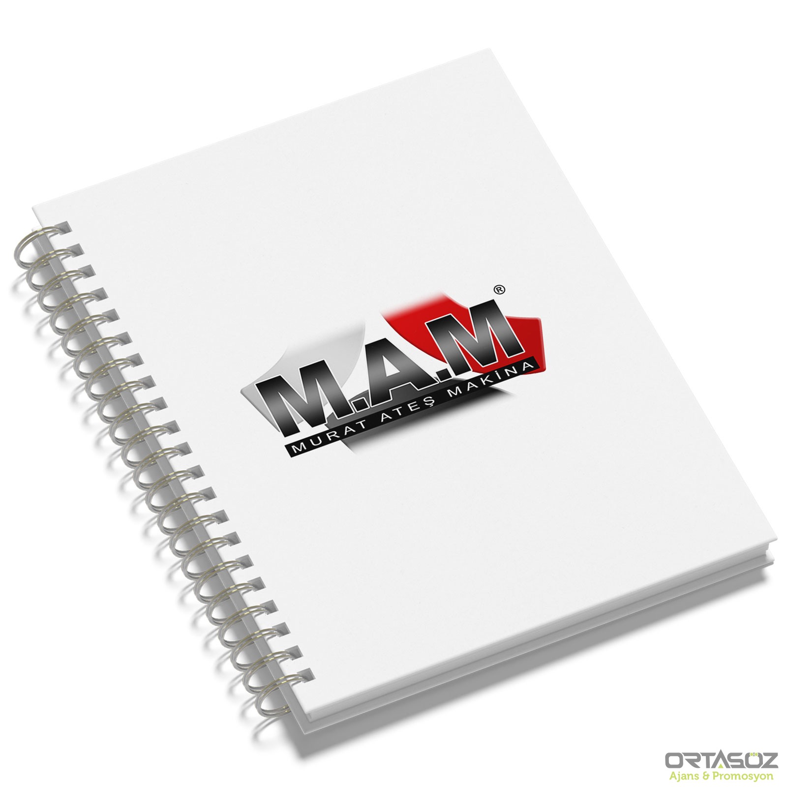 TANDOĞAN KUŞE MUKAVVA SIVAMA SPİRALLİ DEFTER 15X21 CM