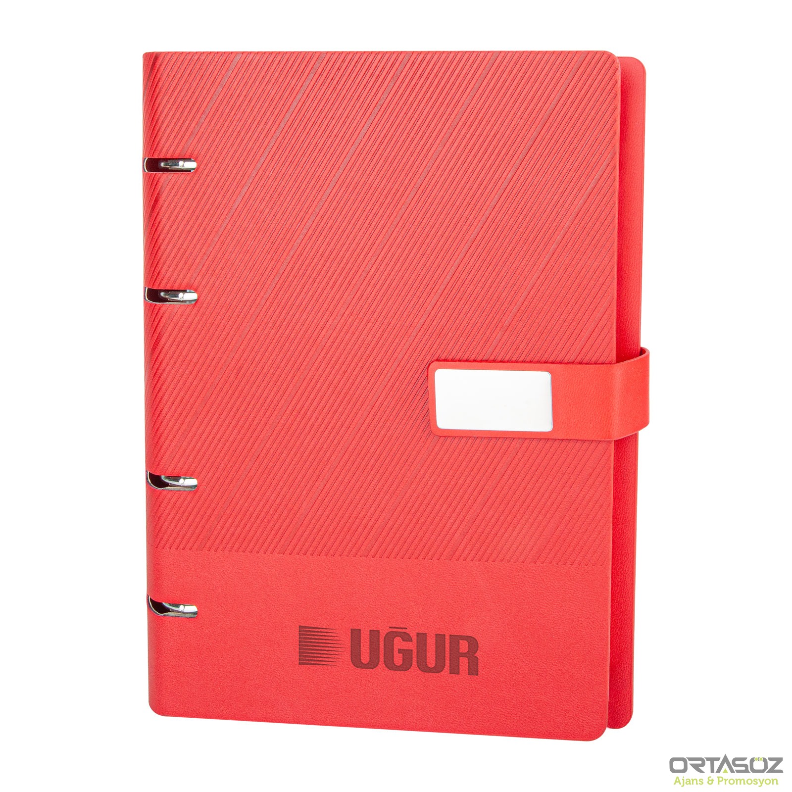 BİRLİK KIRMIZI ORGANİZER AJANDA (17,5x22,5CM)