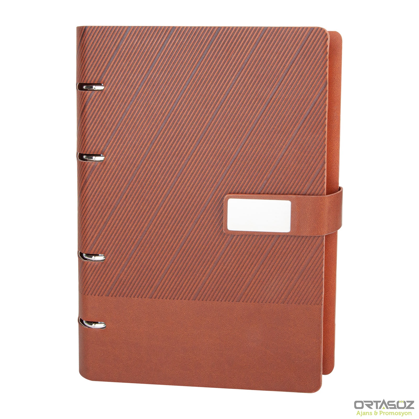 BİRLİK KAHVERENGİ ORGANİZER AJANDA (17,5x22,5CM)