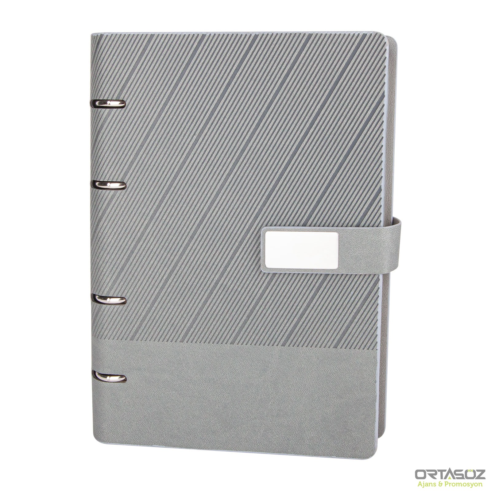 BİRLİK GRİ ORGANİZER AJANDA (17,5x22,5CM)