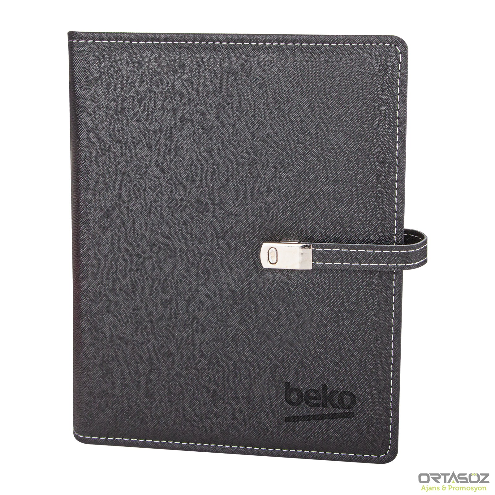 AYDINLIKEVLER SİYAH ORGANİZER DEFTER (18x21,5 CM)