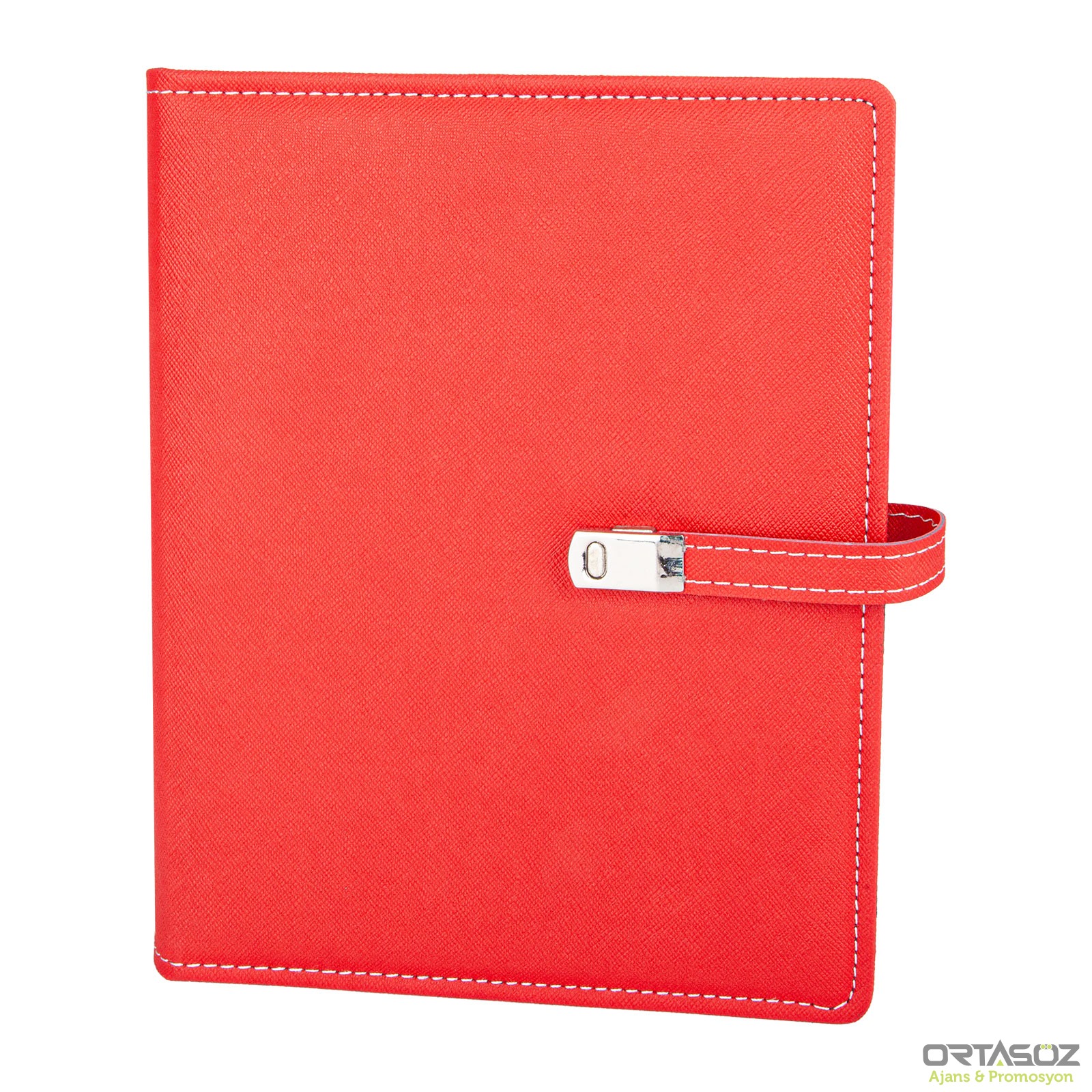 AYDINLIKEVLER KIRMIZI ORGANİZER DEFTER (18x21,5 CM)